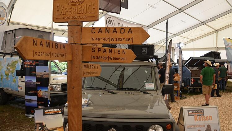 Die Offroad-Messe Abenteuer und Allrad in Bad Kissingen in 2019. Peter Rauch