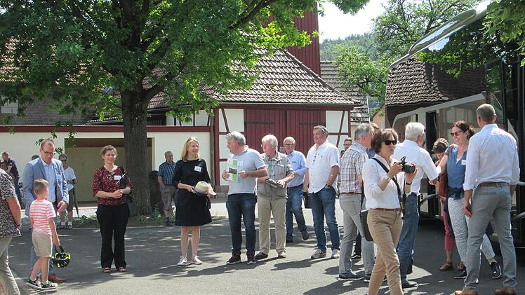 Fuchsstadt präsentiert sich der Jury