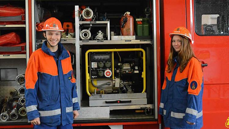 Kevin Scheuplein und Laurena Kempf. Foto: Björn Hein