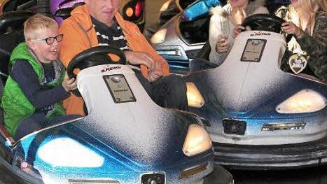 Beliebt: der Autoscooter. Gibt es zur Kirchweih in Haßfurt. Dazu ein ordentliches Veranstaltungs-Programm. Foto: Ulrike Langer