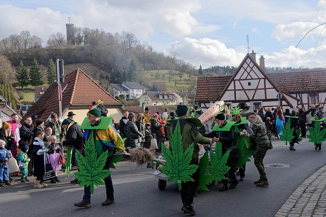 Der Jubiläumsumzug am Faschingsdienstag