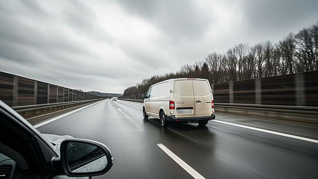 Unfall auf A3 im Kreis Aschaffenburg: Kleintransporter kracht gegen Lastwagen
