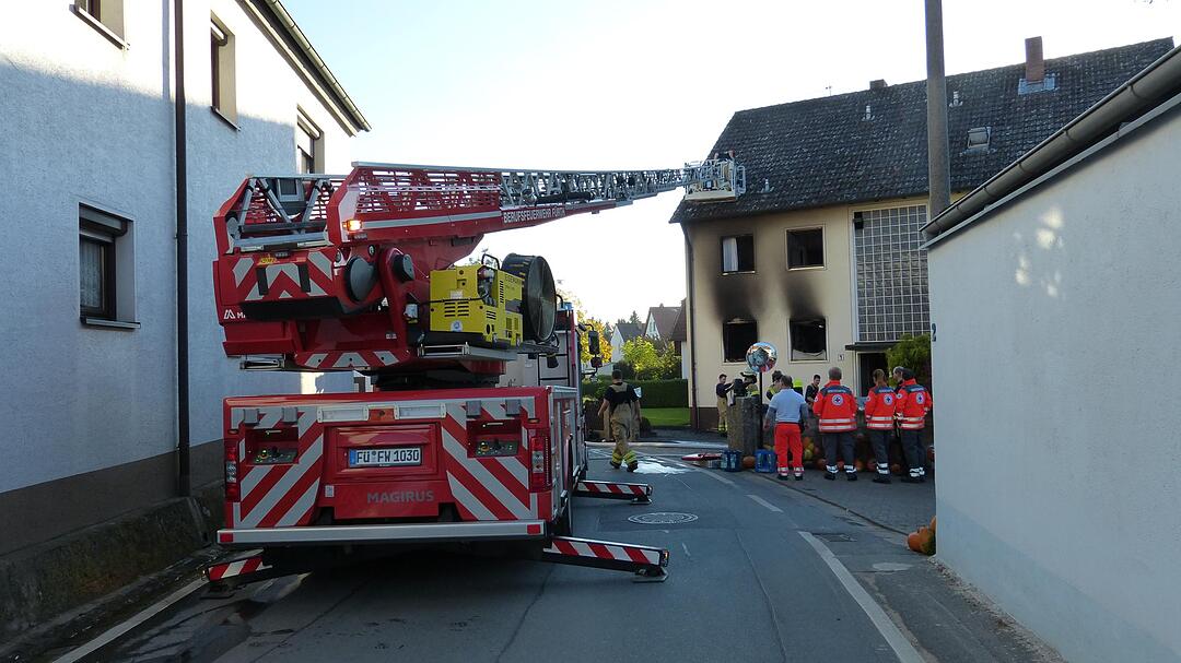 Feuer in Fürth: Zwei Verletzte