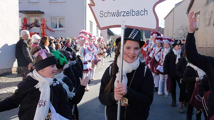 Die FGS-Garden "Musketiere", die Funkengarde und die Glühwürmchen. Gerd Schaar