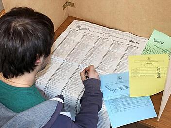 Bei den Kommunalwahlen vor fünf Jahren durften die Höchstadter Wähler unter 380 Kandidaten für Kreistag und Stadtrat auswählen. Wieviele es im März sein werden, steht am 23. Januar fest.  Foto: Andreas Dorsch (Archiv)