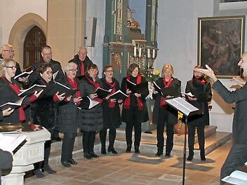 "Charisma" begeisterte in der Pfarrkirche St. Sebastian.  Foto: M. Erlwein