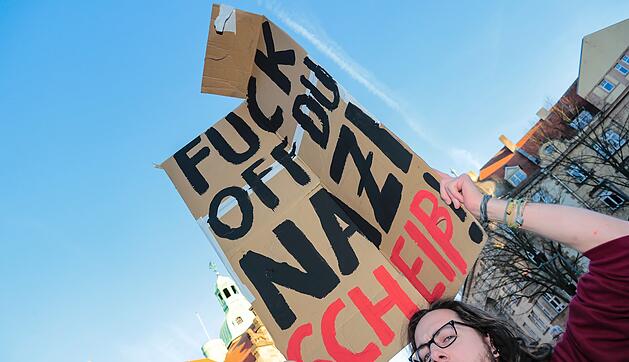 Fest der Demokratie, III. Weg und Anti-Nazi-Demonstrationen in Bamberg