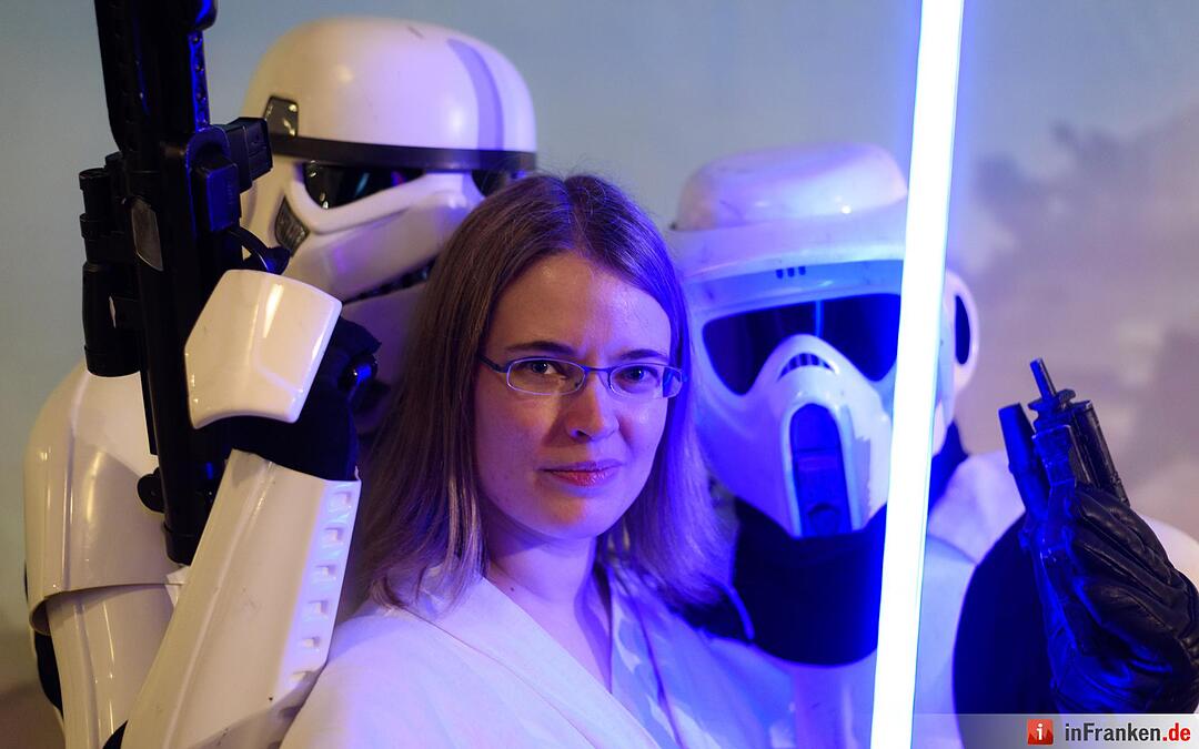 Star Wars Fans feiern Filmstart in Nürnberg