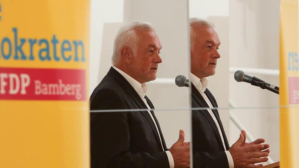 Rückkher auf die politische Bühne: Die FDP feierte kürzlich im Spiegelsaal Bambergs ihr 70-jähriges Bestehen. Foto: Barbara Herbst