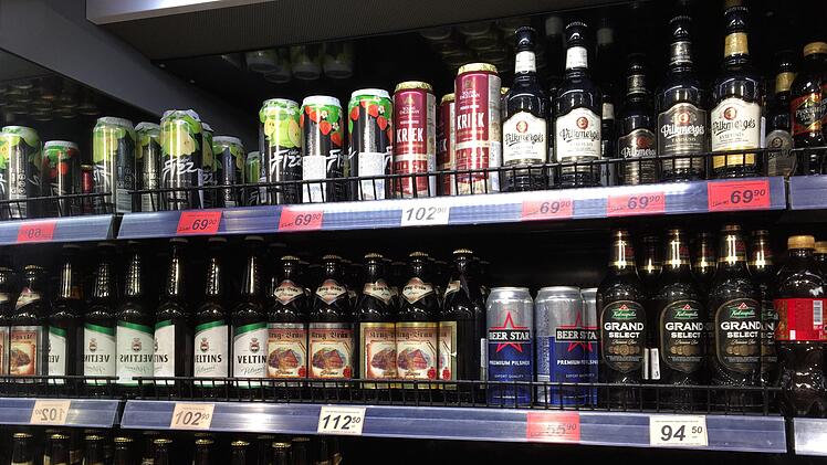 In einem Supermarkt in Königsberg (Kaliningrad) standen plötzlich Biere der Brauerei Krug aus Breitenlesau im Regal. Von Bierknappheit hat Schirmer nichts mitbekommen. Foto: privat