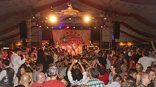 Die Partyband "Radspitz" sorgte für super Stimmung!
