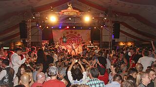 Die Partyband "Radspitz" sorgte für super Stimmung!