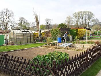 Wem das Werkeln im Garten gefällt, der ist bei "Hugo Post" unter Gleichgesinnten. Die Kleingartenanlage ist die größte und älteste der Stadt.  Foto: Andreas Schmitt