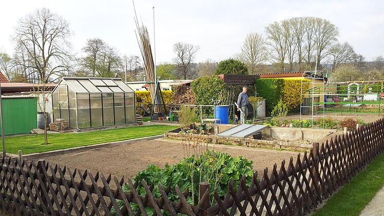 Wem das Werkeln im Garten gefällt, der ist bei "Hugo Post" unter Gleichgesinnten. Die Kleingartenanlage ist die größte und älteste der Stadt.  Foto: Andreas Schmitt