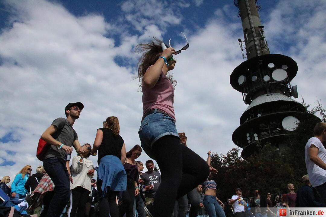 Beats am Berg 2016 - Techno-Party auf dem Ochsenkopf