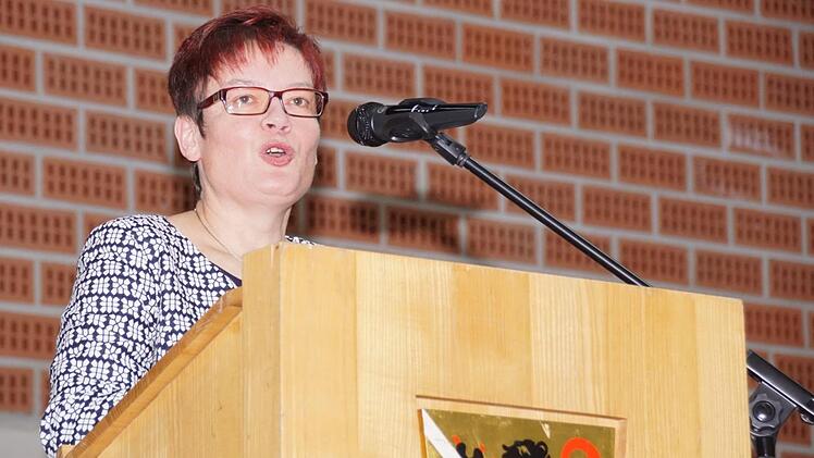 Als neue Bezirksbäuerin stellte sich beim Landfrauentag Maria Hoßmann vor.Sabine Weinbeer