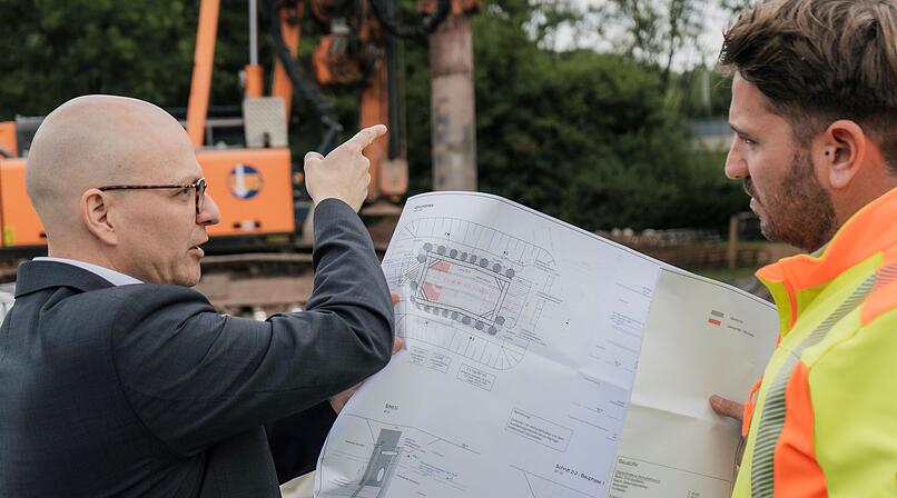 Fräsarbeiten und Kanalsanierung in Bad Kissingen - Verkehrsbehinderungen