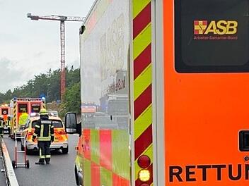 Explosion auf A3-Baustelle in Schlüsselfeld