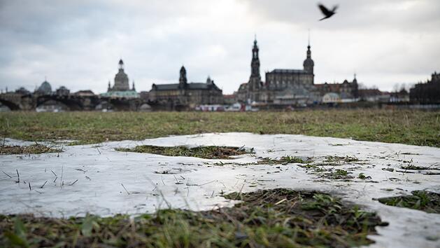 Tauwetter in Dresden