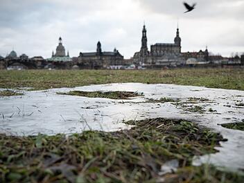 Tauwetter in Dresden