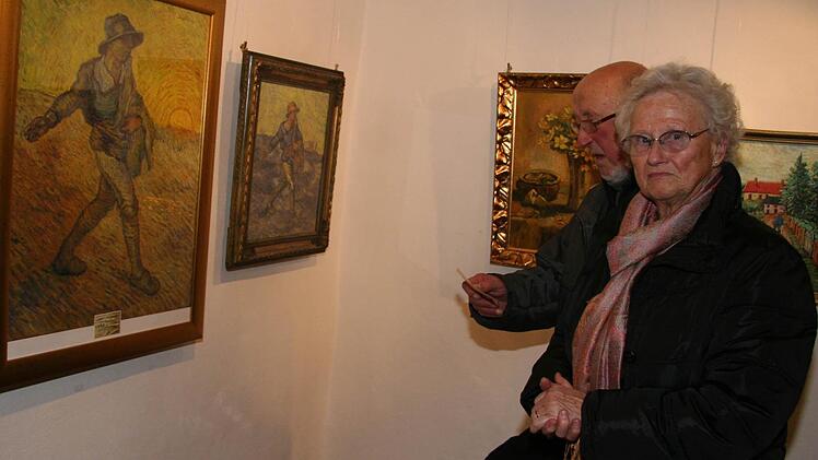 Noch bis Ende November können die Gemälde von Hans Wacker bestaunt werden.