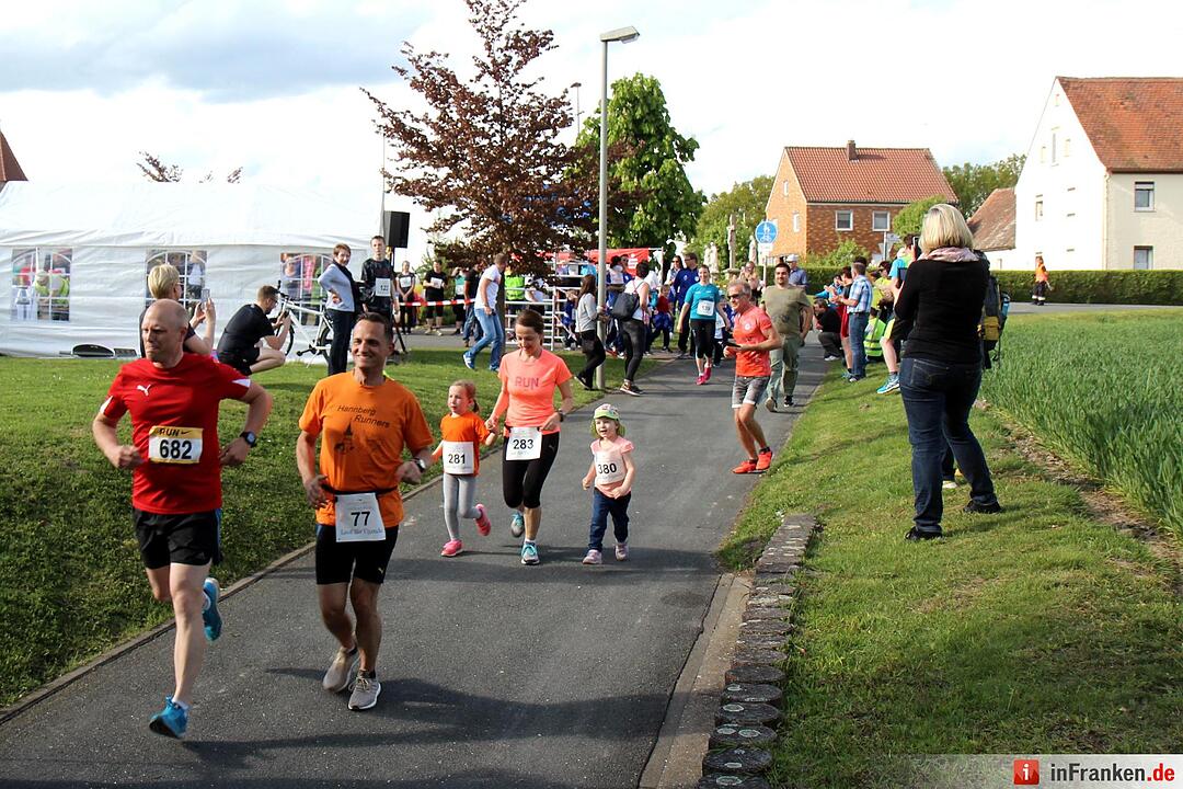 Benefizlauf "Lauf für Uganda" in Hannberg