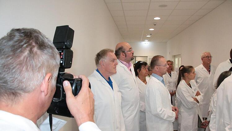 Eindrücke vom Besuch der Sozialministerin bei "Labor LS" in Großenbrach. Foto: Ralf Ruppert