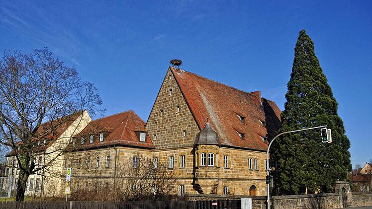 Vor der Bezirksklinik steht ein riesiger Mammutbaum.  Foto: Harald Koch