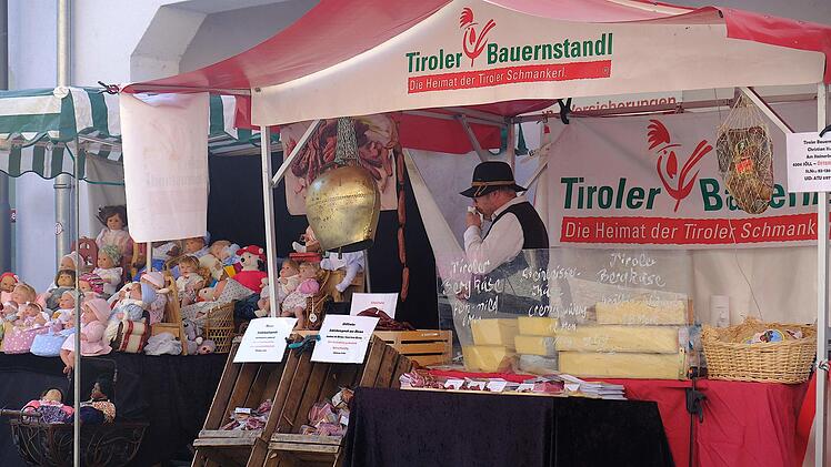 Neu war der Tiroler Stand. Foto: Gerd Schaar