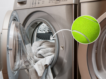 Einfacher W&auml;sche-Trick: Warum Tennisb&auml;lle in der Waschmaschine Wunder bewirken k&ouml;nnen