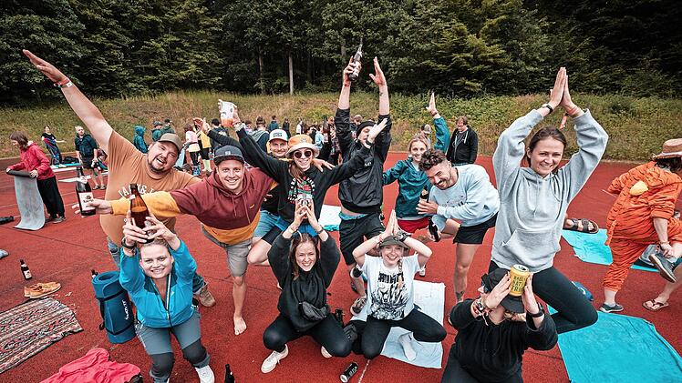 Bieryoga beim Festival in Rottershausen.