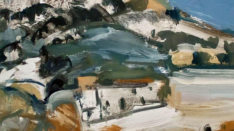 Robert Reiter: ,,Cuefa de Ambrosio'' (Acryl, 2010). Fotos: Jochen Berger