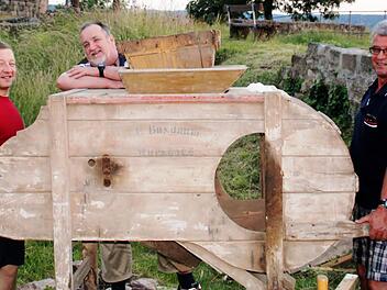 Die Putzmühle ist bereit für ihren letzten Auftritt. Foto: Werner Vogel