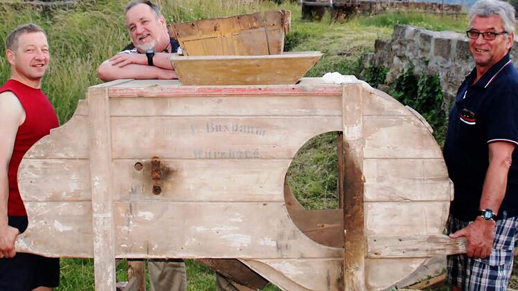 Die Putzmühle ist bereit für ihren letzten Auftritt. Foto: Werner Vogel