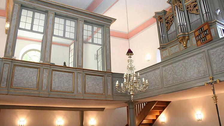 Der "Herrenstand", der der Schlossherrschaft vorbehalten war. Foto: Evi Seeger
