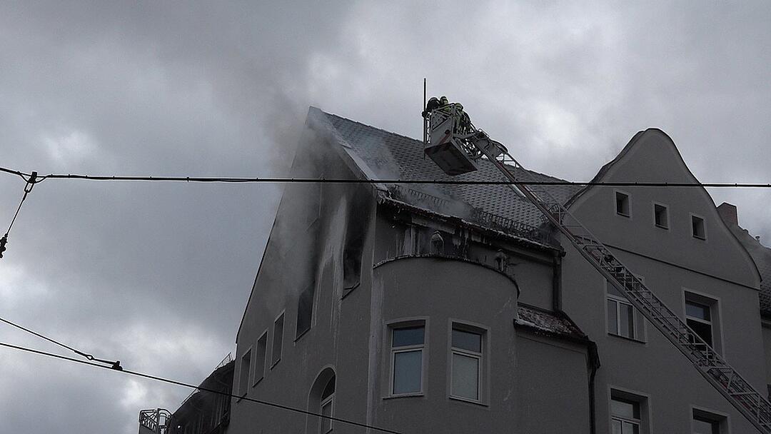 Brand in der Nürnberger Südstadt