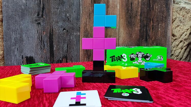 Spiele-Test Team3 grün und Team3 pink - Party-Aktionsspiel für Dreier-Mannschaften