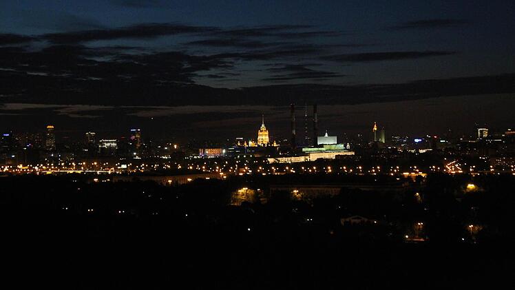 Blick über Moskau