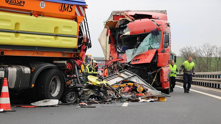 Eindrücke vom Unfall. Foto: Ralf Ruppert