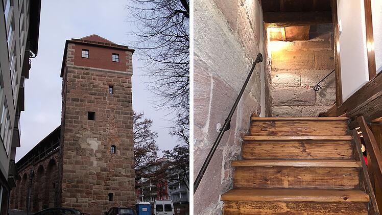 Nürnberger wohnt in historischem Stadtmauerturm - "Wahnsinn, dass es sowas gibt"