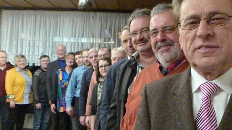 Erwin Schneider (rechts) ist zwar Listenführer der Freien Wähler/ÜWG Thurnau, eine Kandidatur für das Bürgeramt hat er aber abgelehnt. Er sieht keine Erfolgschancen. Foto: Katharina Müller-Sanke