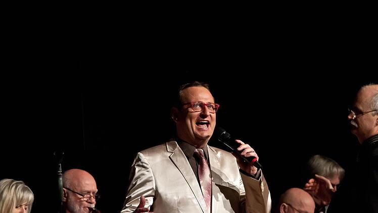 Impressionen von Volker Heißmanns Gastspiel im Coburger Kongresshaus.Foto: Jochen Berger