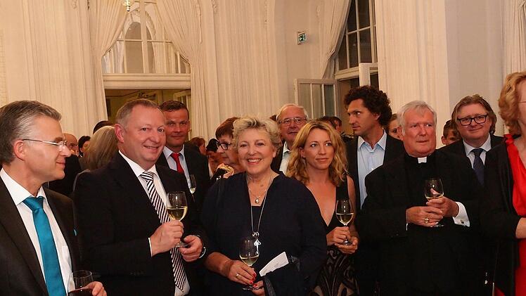 Empfang der Mediengruppe Oberfranken zum Kissinger Sommer 2016. Foto: Harald Beyer