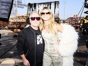 Rankin und Heidi Klum freuen sich auf ihre "High-Fashion-Fische".