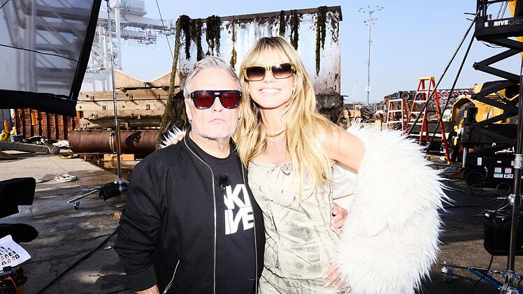 Rankin und Heidi Klum freuen sich auf ihre "High-Fashion-Fische".