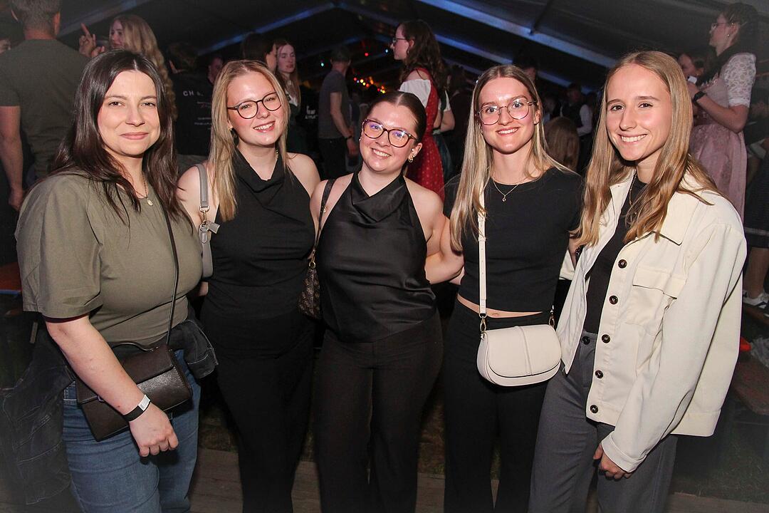 Die Partyband "highline" sorgte f&uuml;r gute Stimmung.
