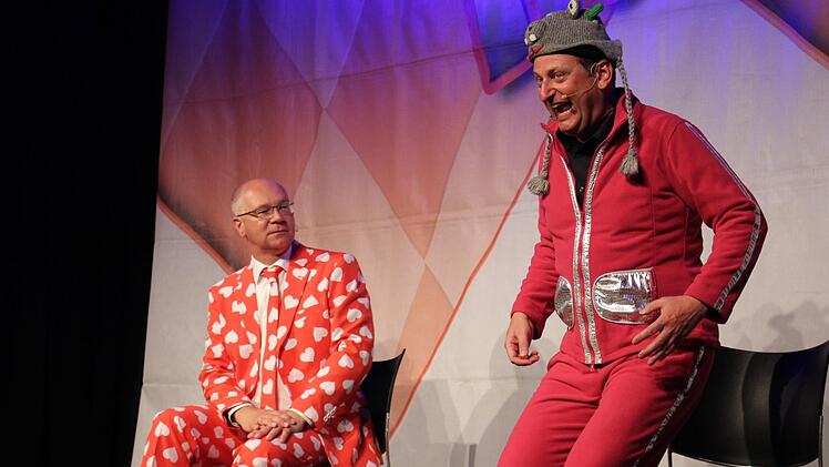 Beim Love Coach: Volker Heißmann (rechts) sucht eine Frau. Kommentar von Martin Rassau: "Cindy aus Marzahn hat einen Bruder." Foto: Evi Seeger