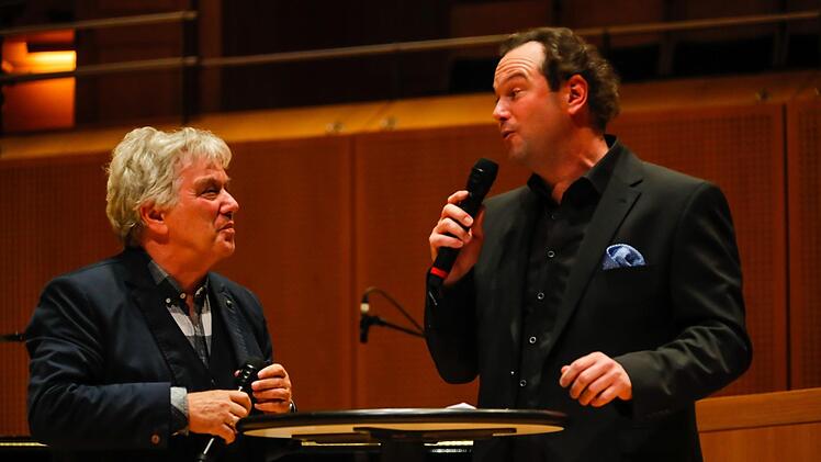 Konzert von und mit Rolf Zuckowski in der Konzerthalle Bamberg am 8. Oktober 2017. Foto: Matthias Hoch