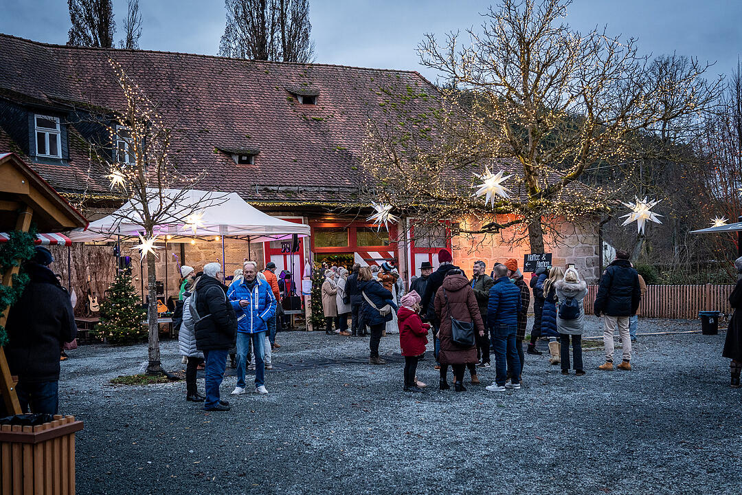 Der wunderschöne Weihnachtsmarkt ist ein Erlebnis für die ganze Familie!
