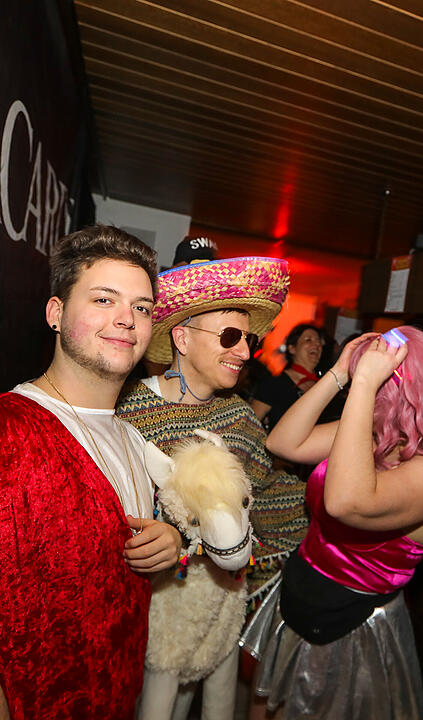 Beste Partystimmung in der Stadthalle